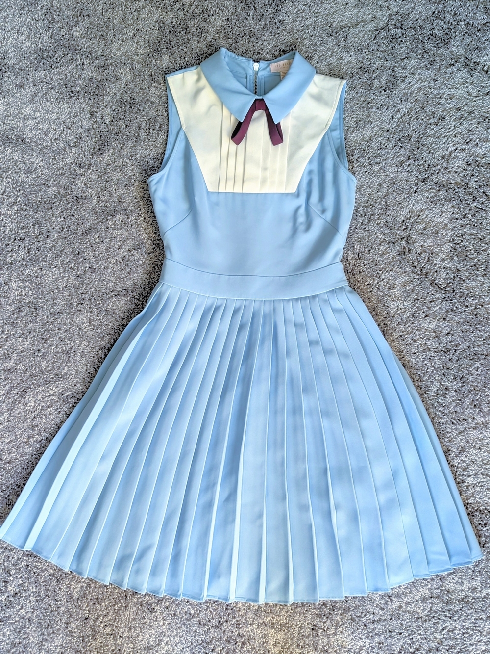Ted Baker Miyya Dress in baby blue